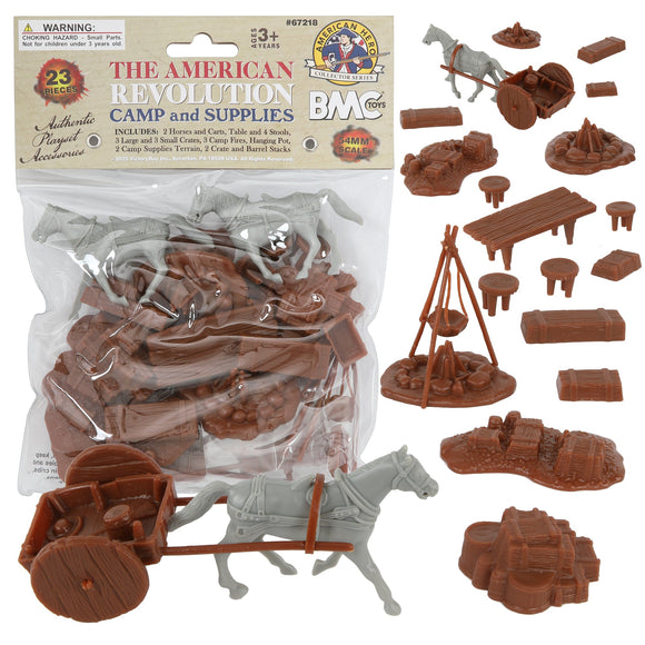 BMC Toys ARW Camp and Supplies Brown Color Playset Accessories Main Image