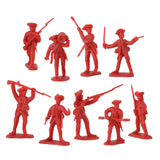 BMC Toys American Revolutionary War Battle of Yorktown red British Artillery Crew Close Up View