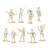 BMC Toys American Revolutionary War Battle of Yorktown White French Artillery Crew Close Up Back View