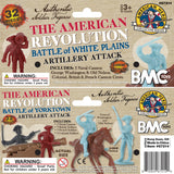 BMC Toys American Revolutionary War Battle of White Plains Artillery Crews  Header Card Art