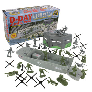 BMC Toys Utah Beach Playset Main