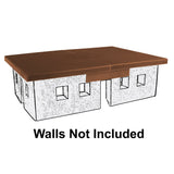 BMC Toys WW2 D-Day Bunker Roof Brown Illustration