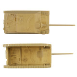 BMC Toys WW2 Jagdpanzer German Tank Destroyer Tan Top and Bottom Views