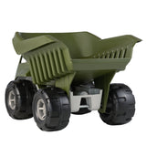 Tim Mee Toy Big Dump Truck Olive Back