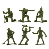 Tim Mee Toy Olive Green Big Jumbo Soldiers Close Up View