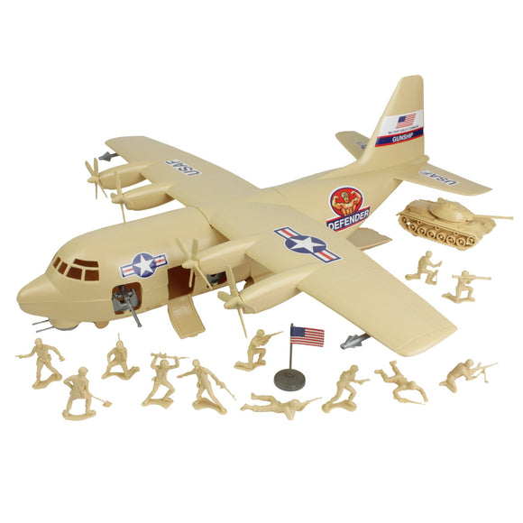 Tim Mee Toy C130 Hercules Tan Main