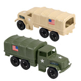 Tim Mee Toy Cargo Truck Tan Olive Main