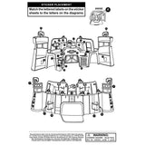 Tim Mee Toy Star Battle Station Sticker Instructions