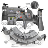 Tim Mee Toy Star Battle Station Top Inside Laser