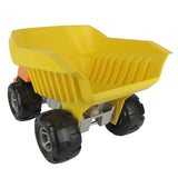 Tm Heavy Haulers 15In Dump Truck Orange Yelo Back