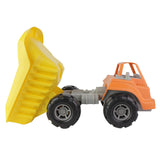 Tm Heavy Haulers 15In Dump Truck Orange Yelo Side