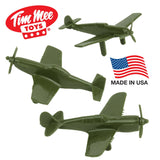 Tim Mee Toy WW2 Fighter Planes Olive Main