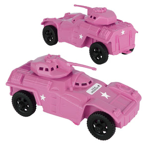 Tim Mee Toy Modern Armored Cars Pink Vignette