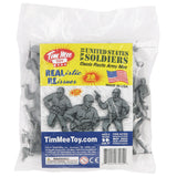 Tim Mee Toy WW2 Plastic Army Men DK Novelties Gray Package