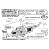 Tim Mee Toy Army Medical Rescue Helicopter Tan Assembly Instructions