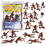  Tim Mee Toy Plastic Army Men Rust Brown Soldier Figures Main Image