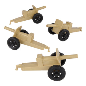 Tim Mee Toy M3 Artillery Anti-Tank Cannon Tan Vignette