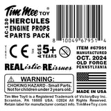 Tim Mee C-130 Hercules Gunship Prop Parts Tan Label Art