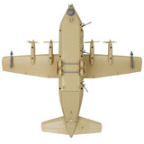 Tim Mee Toy C130 Hercules Tan Bottom View