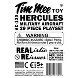 Tim Mee Toy C130 Hercules Tan Label Art