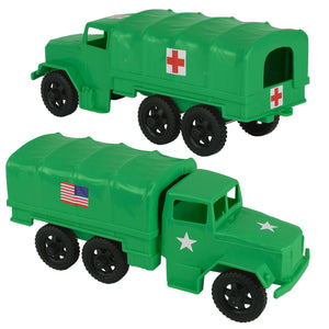 Tim Mee Toy 2.5 Ton Cargo Trucks Medium Green Vignette