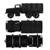 Tim Mee Toy 2.5 Ton Cargo Truck Black Top Bottom Left Side