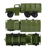 Tim Mee Toy 2.5 Ton Cargo Truck OD Green Left Top Bottom