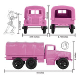 Tim Mee Toy 2.5 Ton Cargo Truck Pink Scale