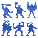 Tim Mee Toy Fantasy Figures Blue Color Figure Close Up