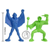 Tim Mee Toy Fantasy Figures Lime Green & Blue Figure Scale