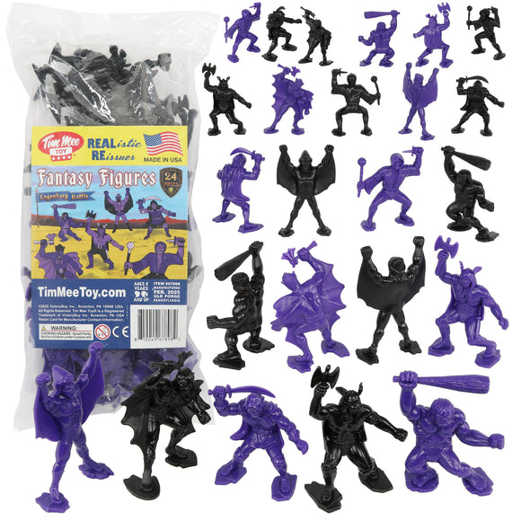 Tim Mee Toy Fantasy Figures Purple & Black Colors Main Image