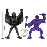 Tim Mee Toy Fantasy Figures Purple & Black Scale