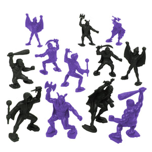 Tim Mee Toy Fantasy Figures Purple & Black Vignette