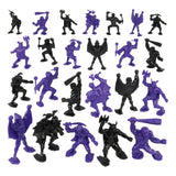 Tim Mee Toy Fantasy Figures Purple & Black Vignette