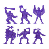 Tim Mee Toy Fantasy Figures Purple Close Up View