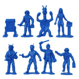 Tim Mee Toy Galaxy Laser Team Figures Blue Close Up