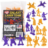 Tim Mee Toy Galaxy Laser Team Figures Purple & Orange Main