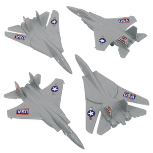 Tim Mee Toy Combat Jets Gray Vignette