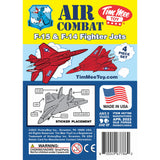 Tim Mee Toy Combat Jets Red Insert Art