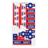 Tim Mee Toy Combat Jets Sticker Sheet V2