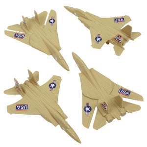 Tim Mee Toy Combat Jets Tan Vignette