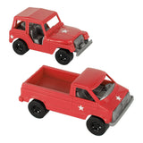 Tim Mee Toy Combat Transport Light Trucks Red Main Image