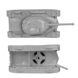 Tim Mee Toy M8 Patton Tank Gray Top Bottom