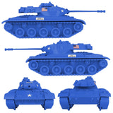 Tim Mee Toy Walker Bulldog Tank Blue Sides