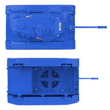 Tim Mee Toy Walker Bulldog Tank Blue Top and Bottom