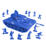 Tim Mee Toy Walker Bulldog Tank Blue Vignette
