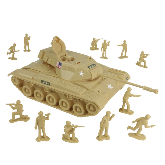 Tim Mee Toy Walker Bulldog Tank Tan Vignette