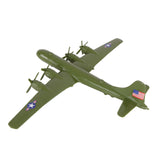 Tim Mee Toy WW2 B-29 Superfortress Bomber Plane OD Green Color Plastic Army Men Aircraft Back View