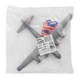 Tim Mee Toy WW2 B-29 Superfortress Bomber Plane Silver-Gray Color Plastic Army Men Aircraft Package