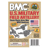 BMC Toys Classic Marx WW2 Howitzer Tan Insert Art Card